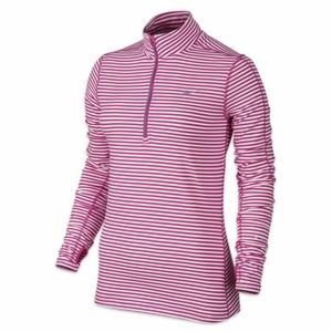 Nike Womens Element Striped Half-Zip